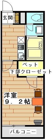 レオパレスシーザリオの物件間取画像